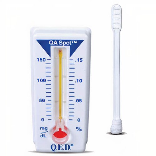 Alere Toxicology Alcohol Screen, Saliva Alcohol Test, Qeda15